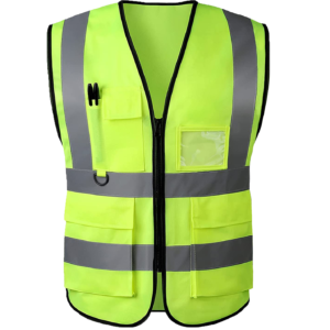 safety vest with multiple pockets
